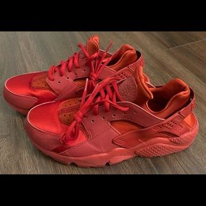 Nike Red Huaraches